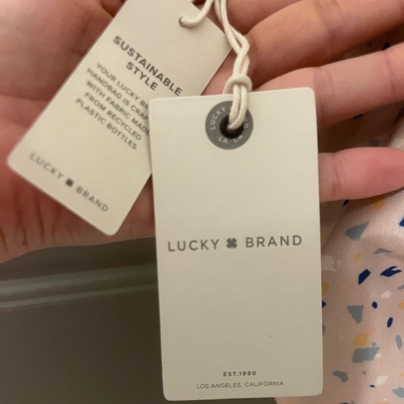 LUCKY Brand Zayd Sling Crossbody Hobo Bag NWT - Picture 10 of 11